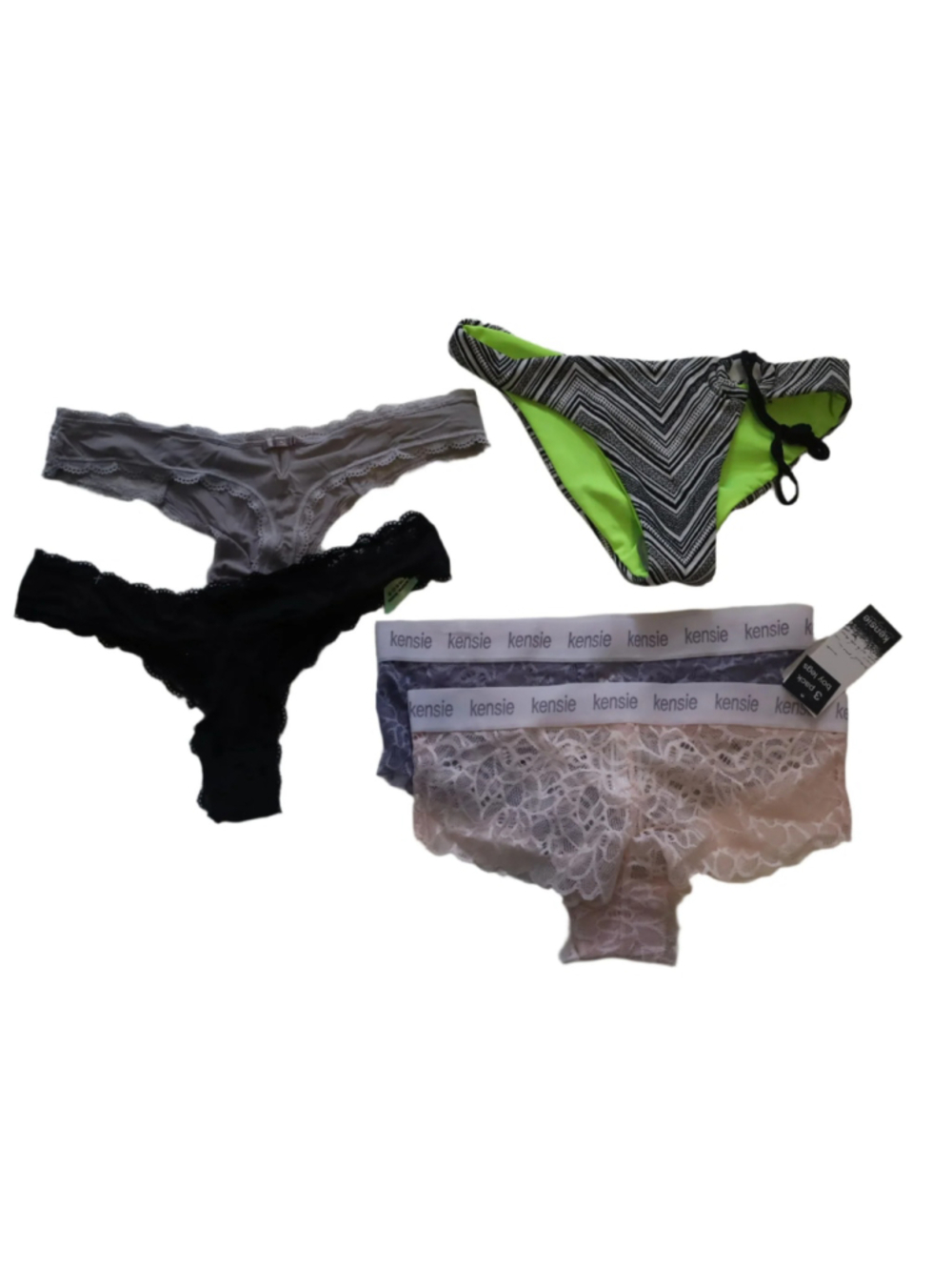 Bundle Women Undergarments Panty Beach Bunny, Kensie & Honeydew